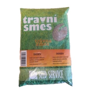 Travní směs-Dosev 500g,pro rychlou obnovu trávníku